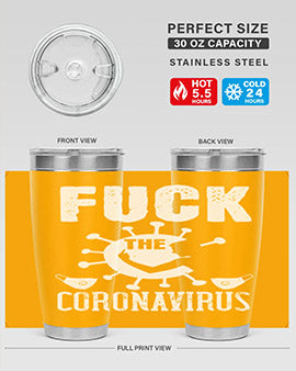 Fuck the CORONAVIRUS Style 39#- corona virus- Tumbler