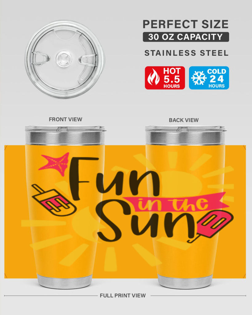 Fun In The Sun Style 45#- summer- Tumbler
