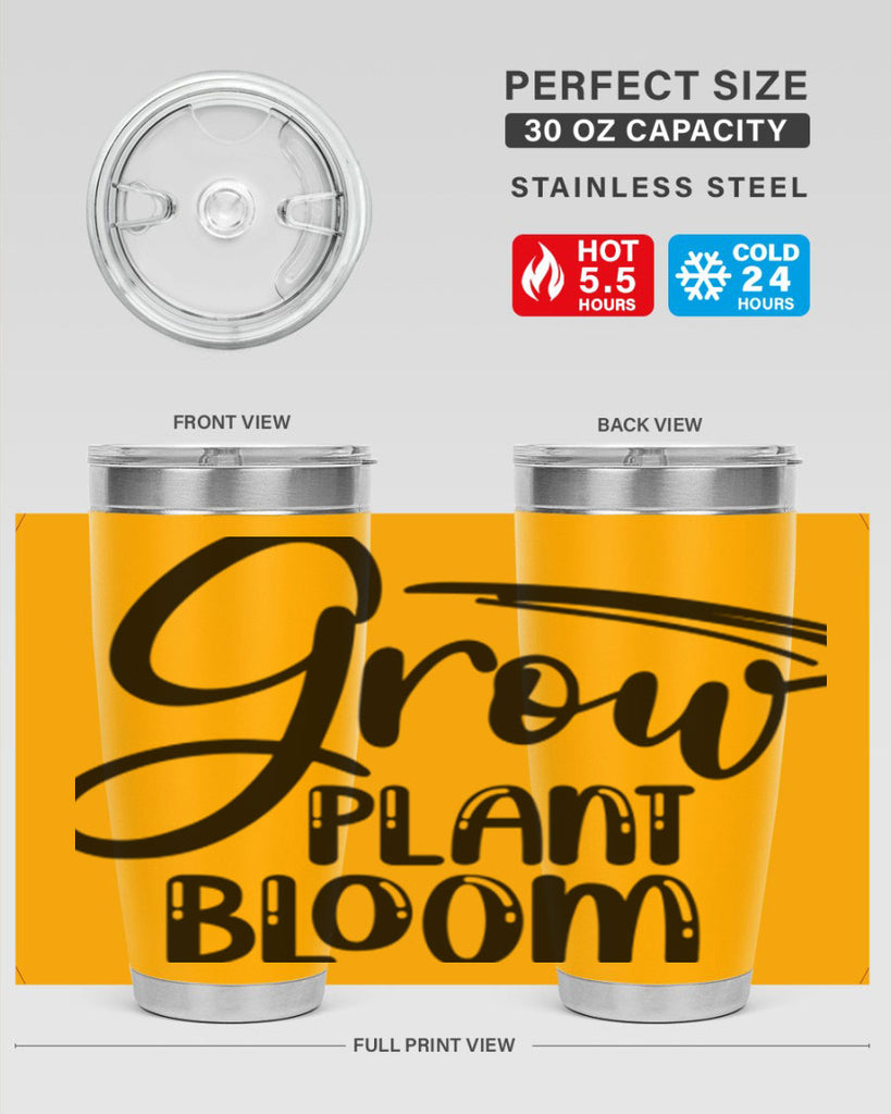 GROW PLANT BLOOM  151#- spring- Tumbler