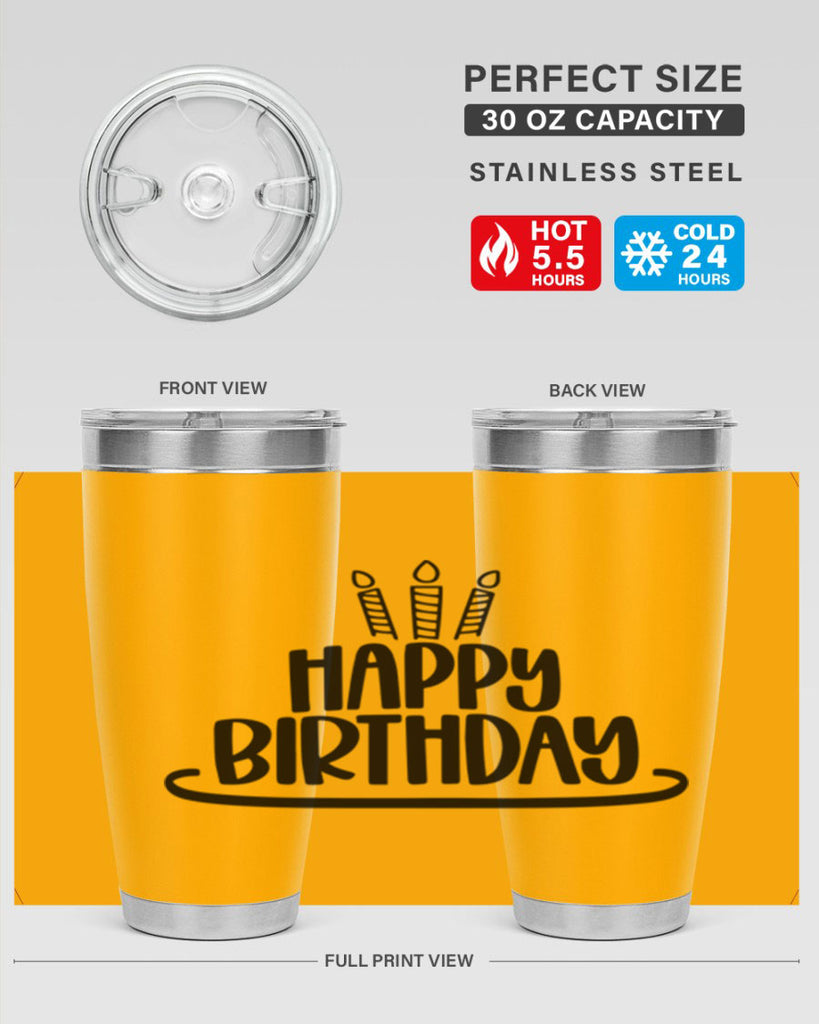 Happy Birthday Style 1#- birthday- tumbler