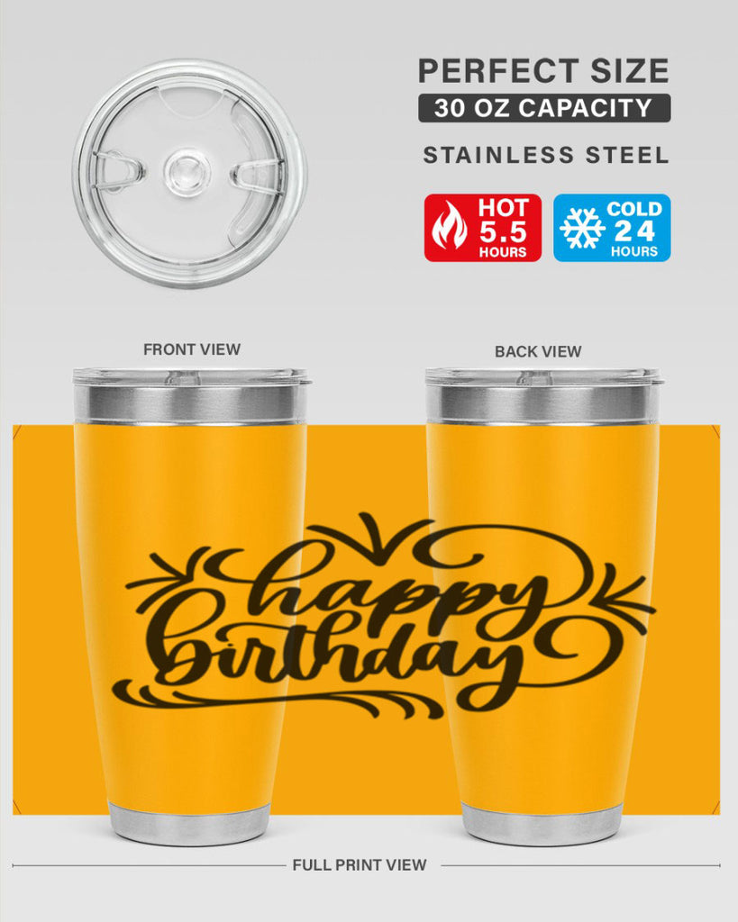 Happy Birthday Style 5#- birthday- tumbler