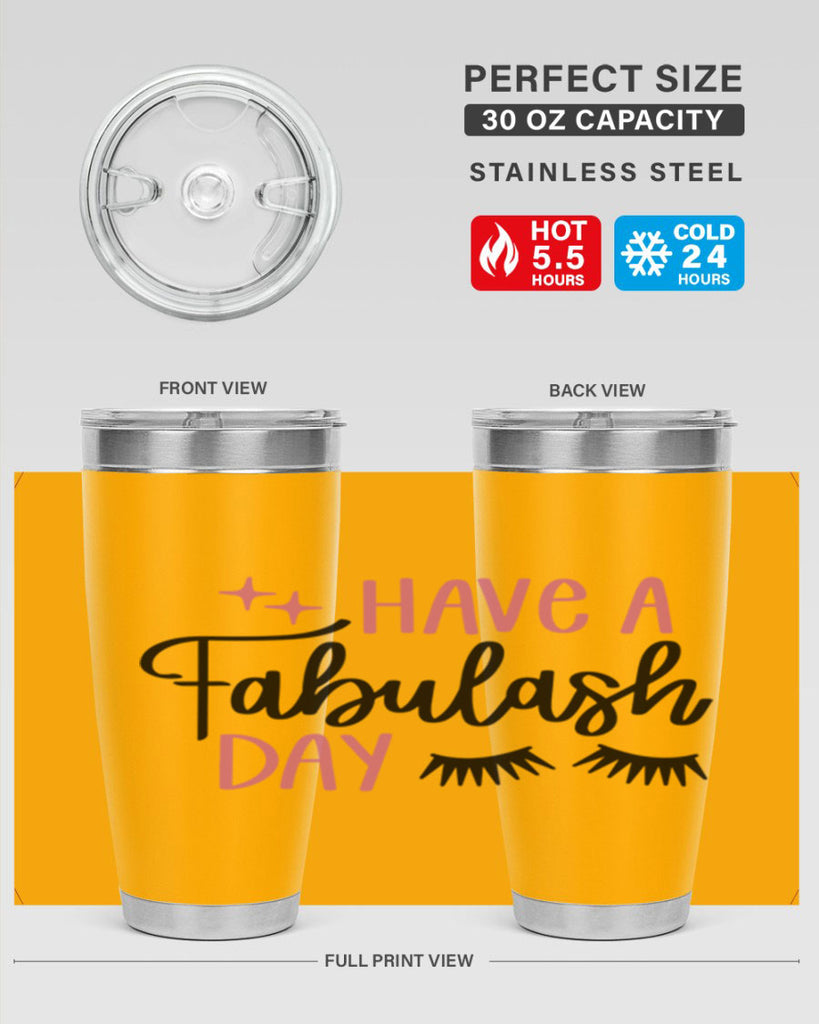 Have Fabulash Day Style 90#- make up- Tumbler