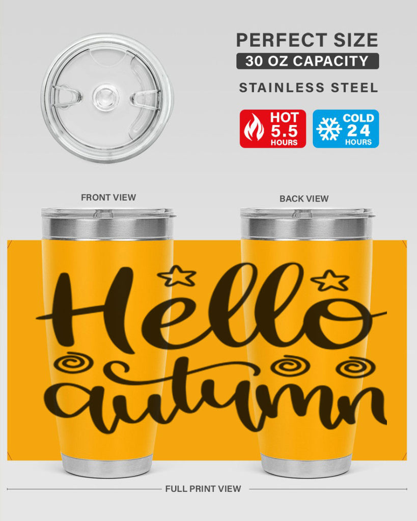 Hello Autumn 270#- fall- Tumbler