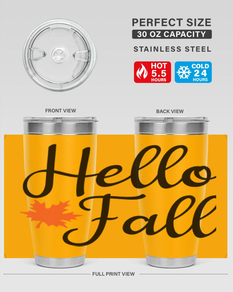 Hello Fall 274#- fall- Tumbler