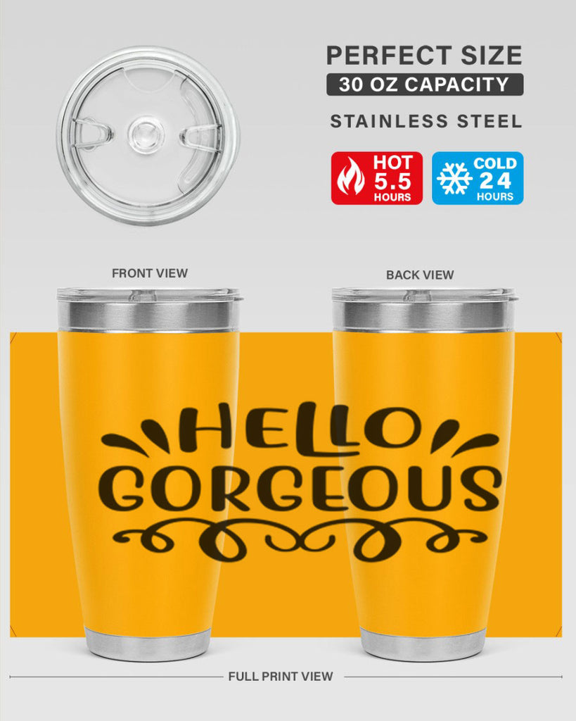 Hello Gorgeous 101#- fashion- Cotton Tank