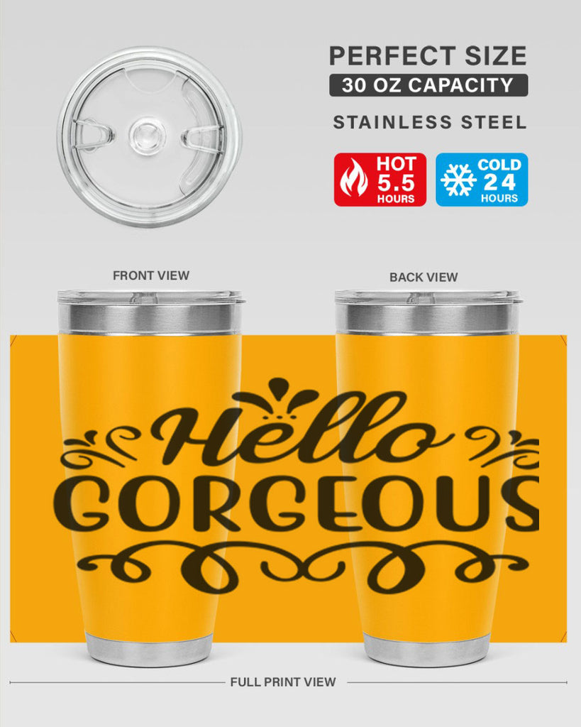 Hello Gorgeous 103#- fashion- Cotton Tank