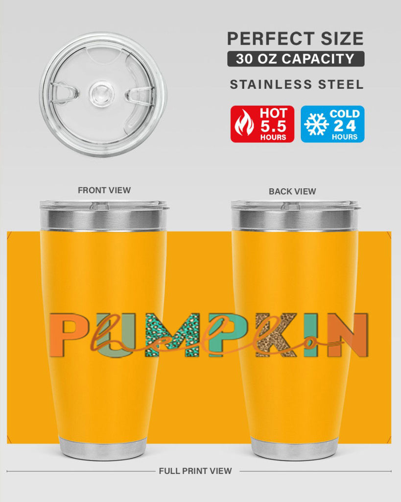 Hello Pumpkin 285#- fall- Tumbler