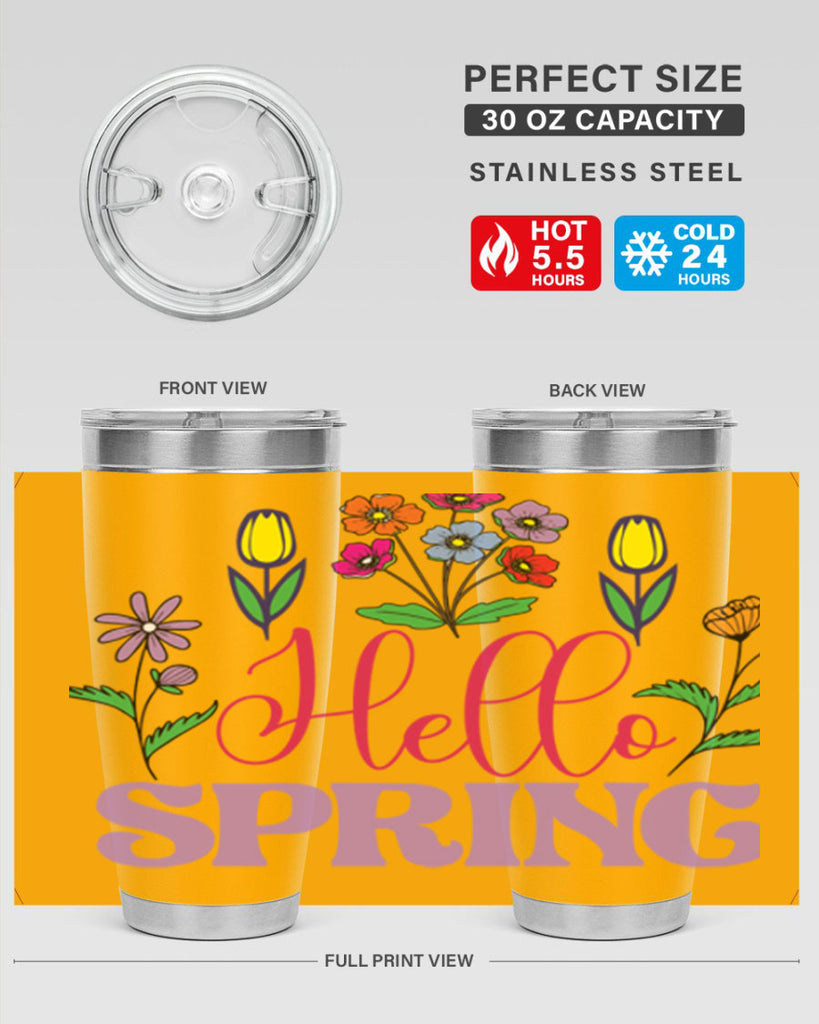 Hello Spring  233#- spring- Tumbler