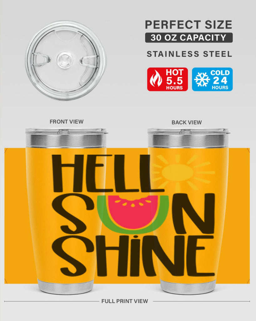 Hello Sunshine Style 37#- summer- Tumbler