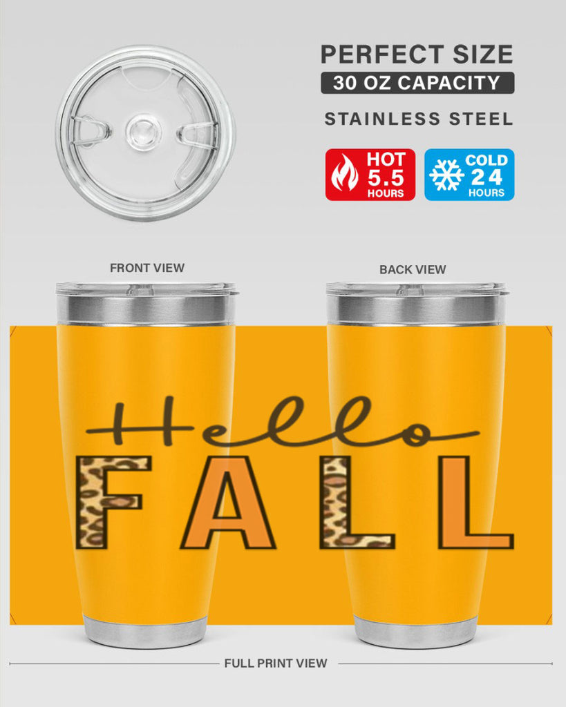 Hello fall 276#- fall- Tumbler