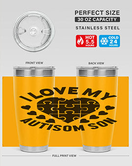 I love my Style 45#- autism- Tumbler