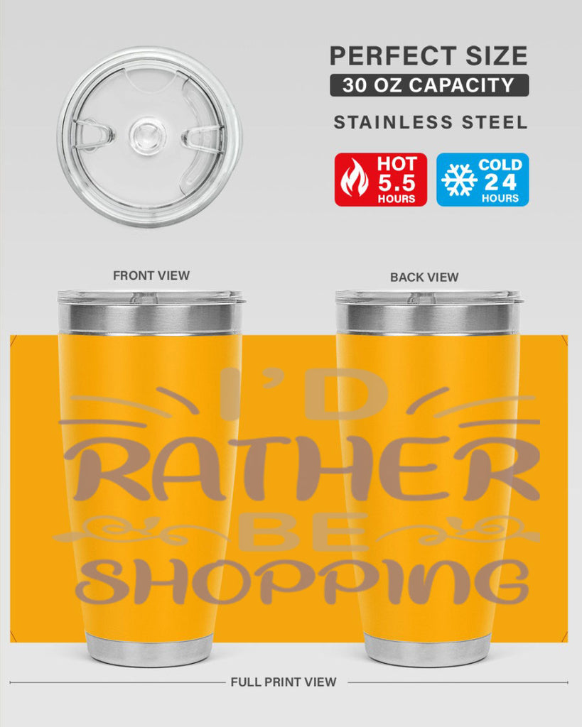 Id Rather Be Shopping 109#- fashion- Cotton Tank