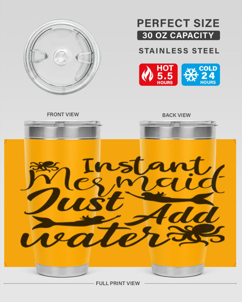 Instant Mermaid Just Add Water 270#- mermaid- Tumbler