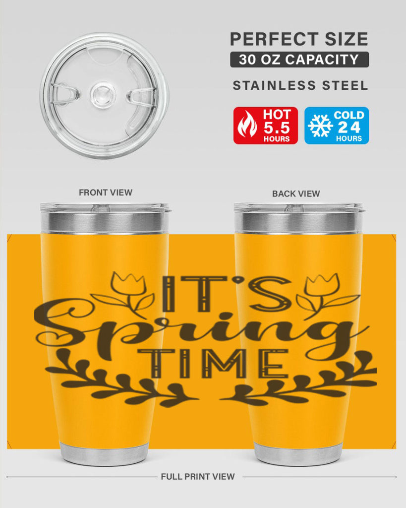 It's spring time281#- spring- Tumbler