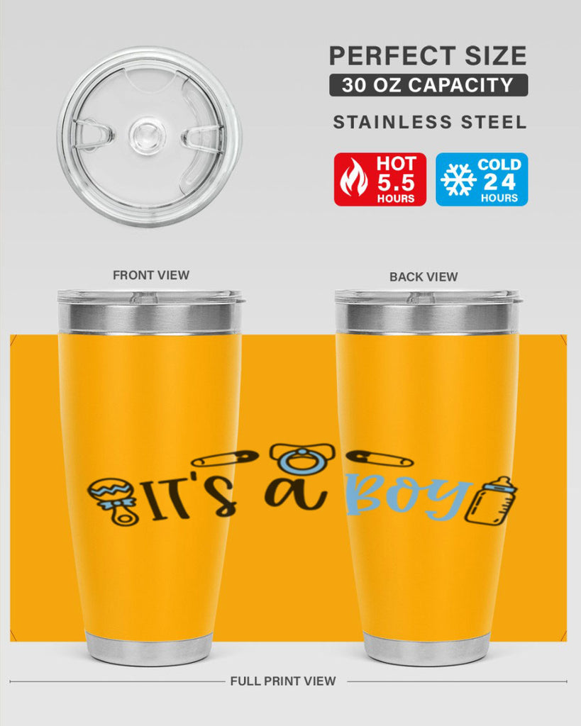 Its A Boy Style 80#- baby- tumbler