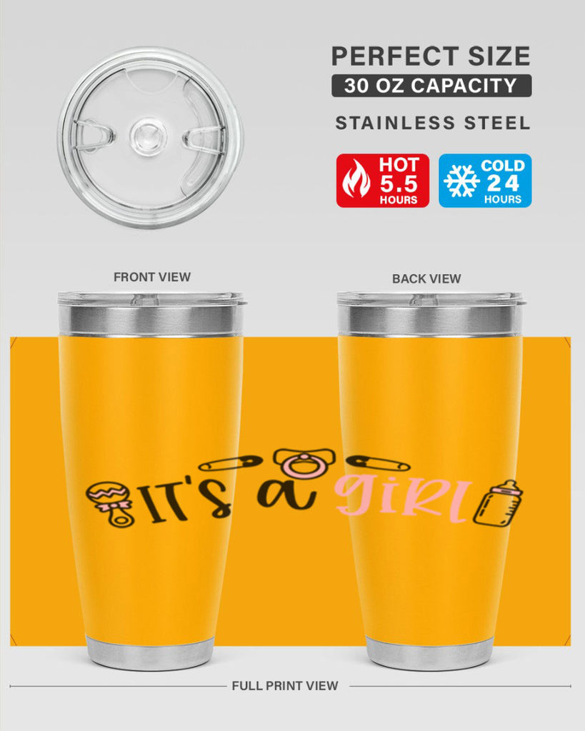 Its A Girl Style 78#- baby- tumbler