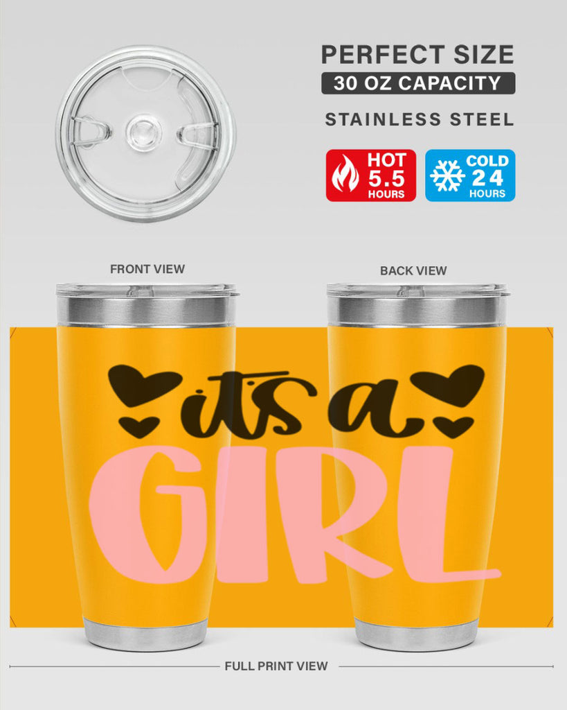 Its A Girl Style 79#- baby- tumbler
