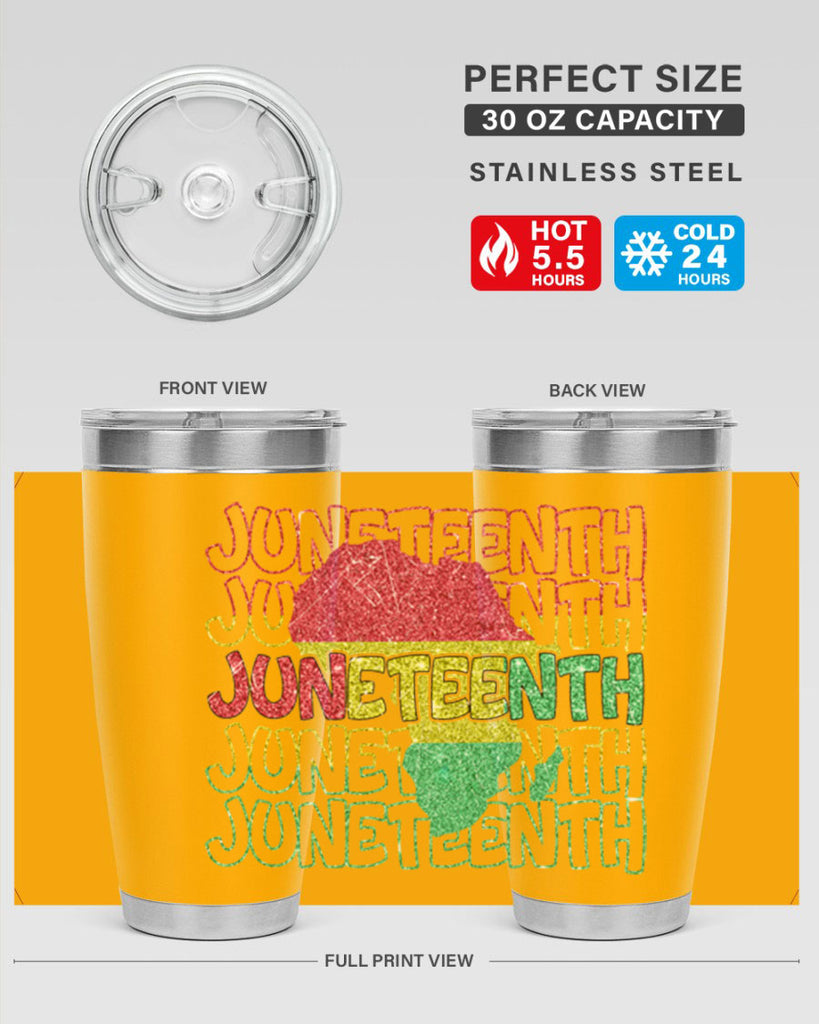 Juneteenth Fist Black History 1865 Png 13#- Juneteenth- tumbler