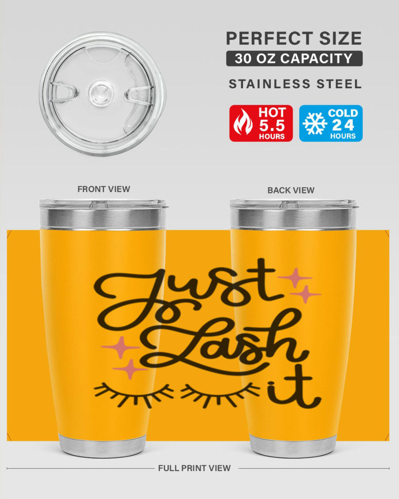 Just Lash It Style 76#- make up- Tumbler
