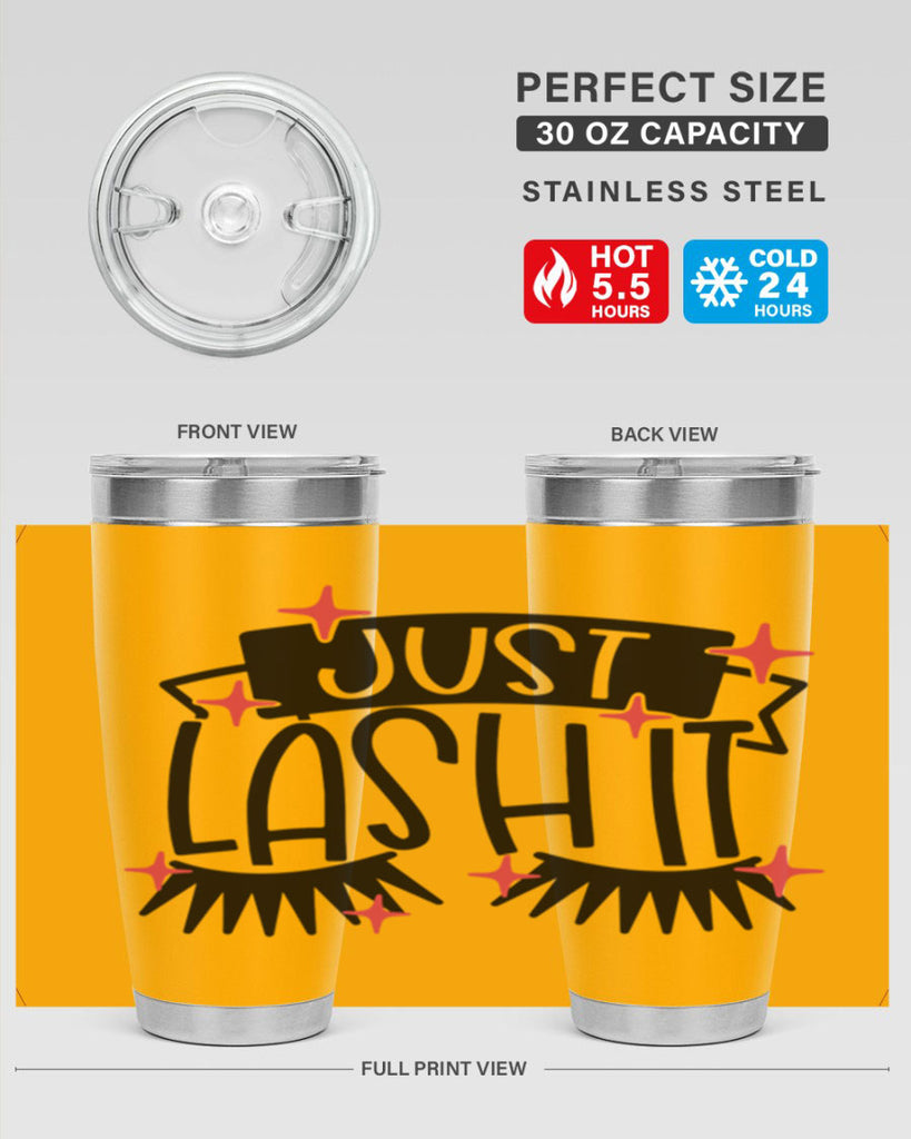 Just Lash It Style 77#- make up- Tumbler