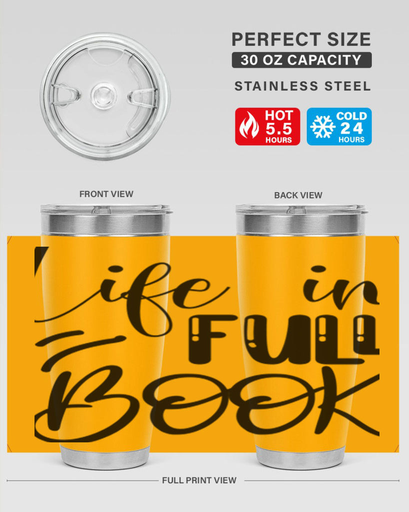 LIFE in FULL BOOK  300#- spring- Tumbler