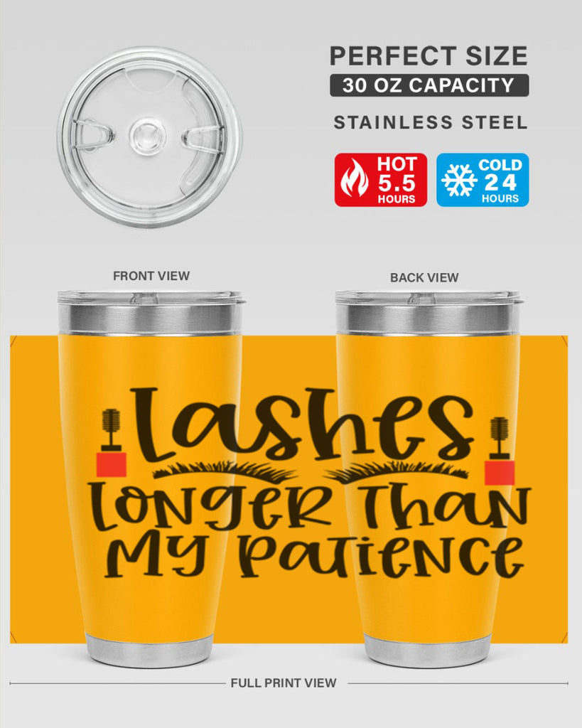 Lashes Longer Than My Patience Style 231#- make up- Tumbler