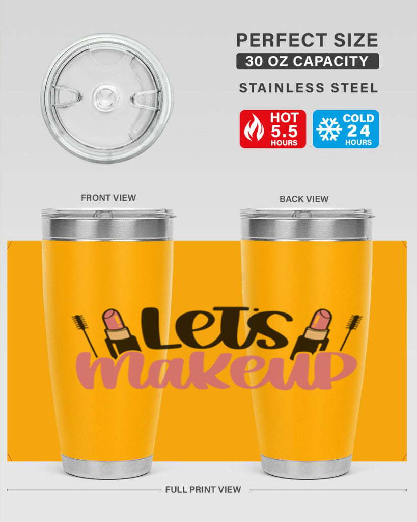 Let∩s Makeup Style 62#- make up- Tumbler