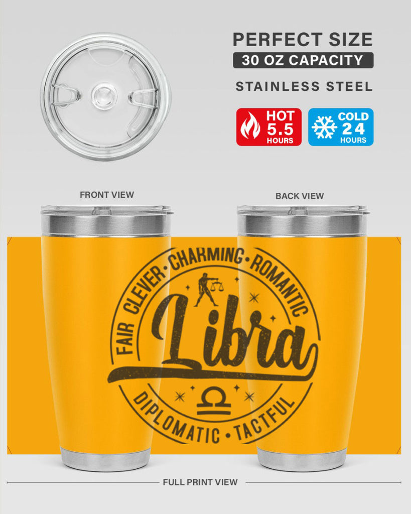 Libra 323#- zodiac- Tumbler