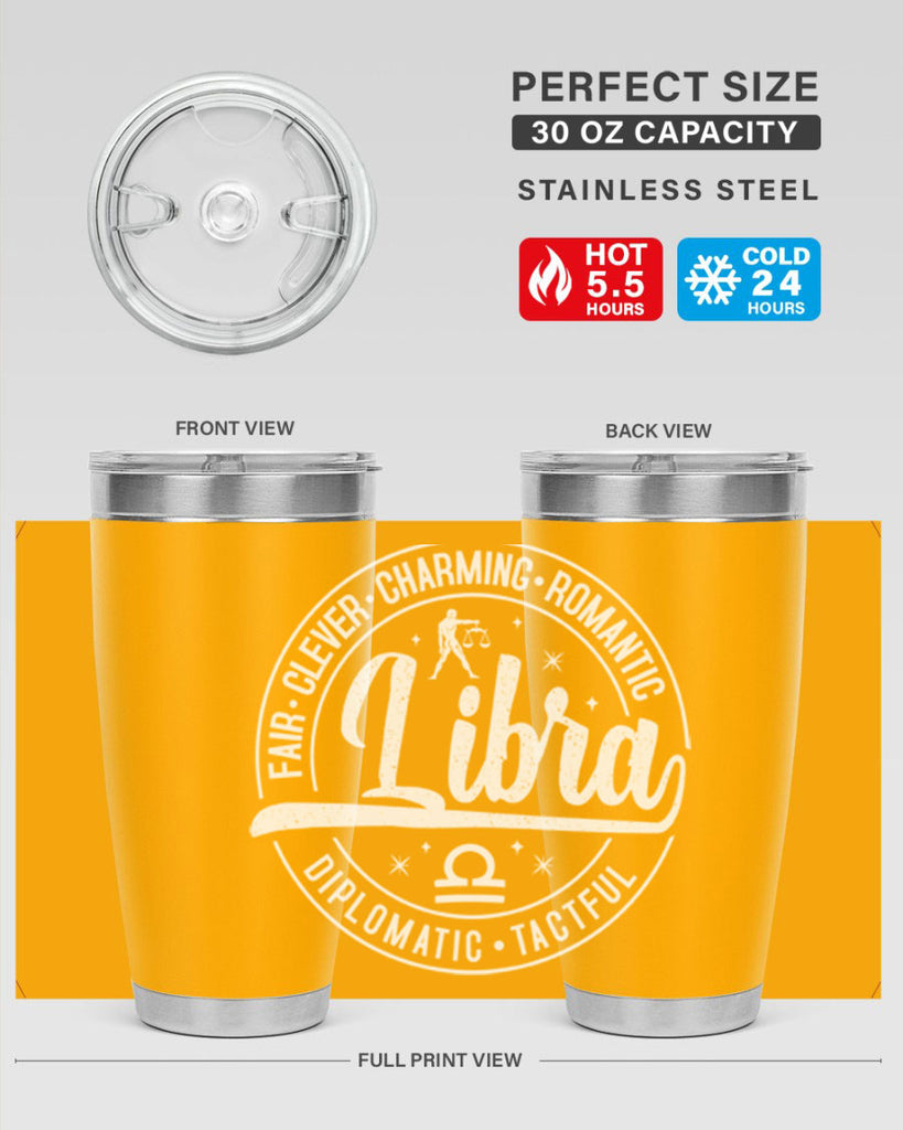 Libra 324#- zodiac- Tumbler