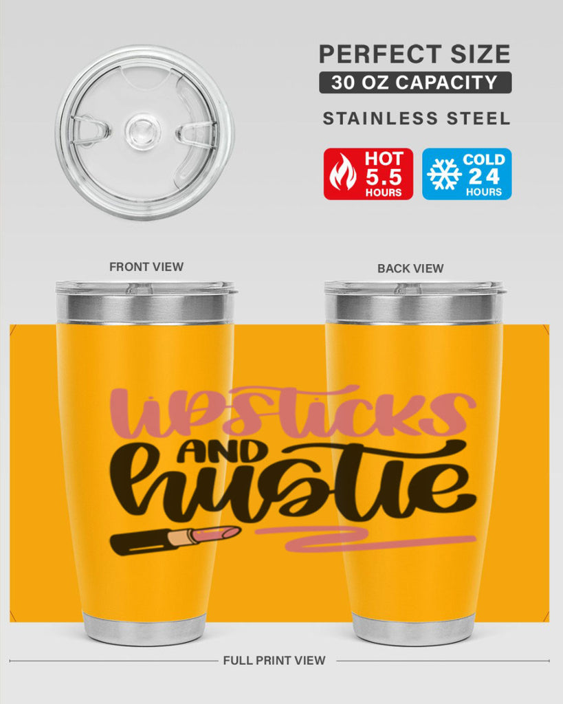 Lipstick And Hustie Style 58#- make up- Tumbler