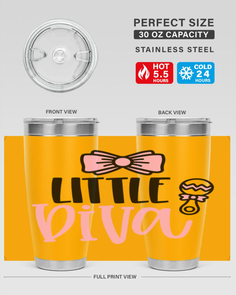 Little Diva Style 63#- baby- tumbler