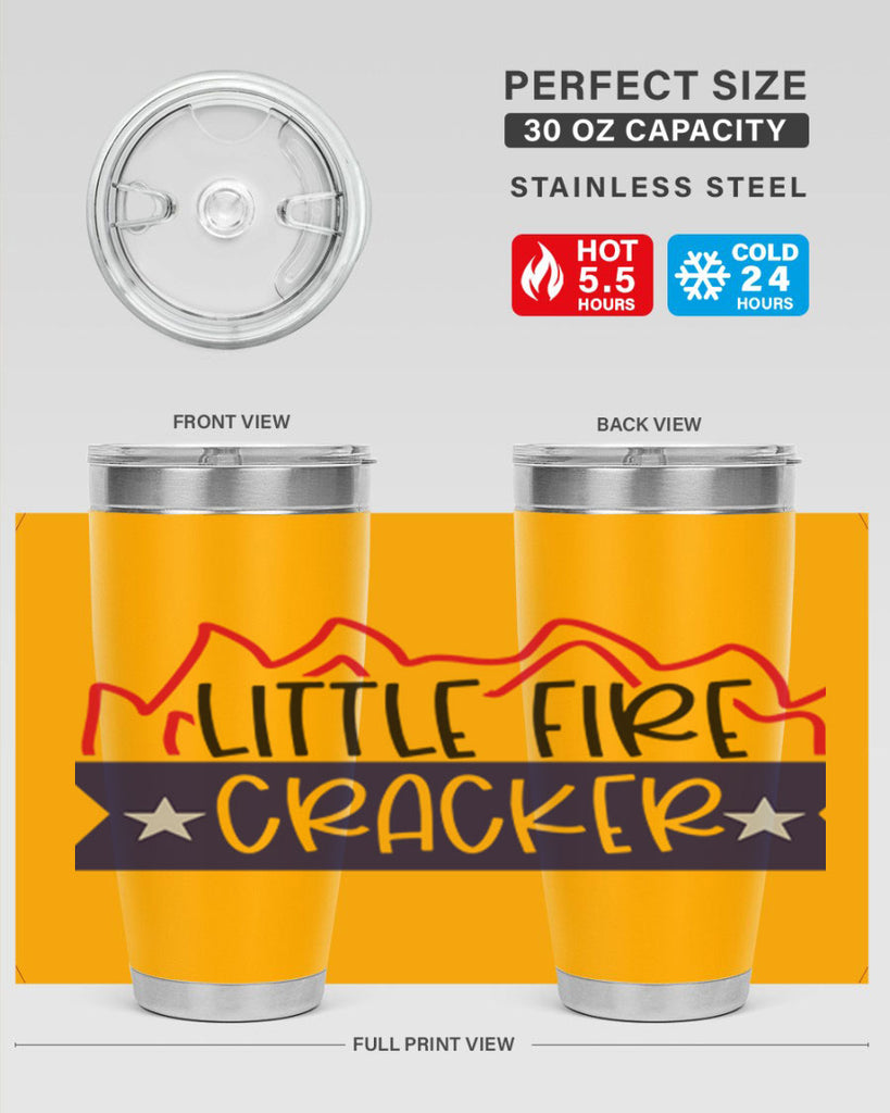 Little Fire Cracker Style 161#- Fourt Of July- Tumbler