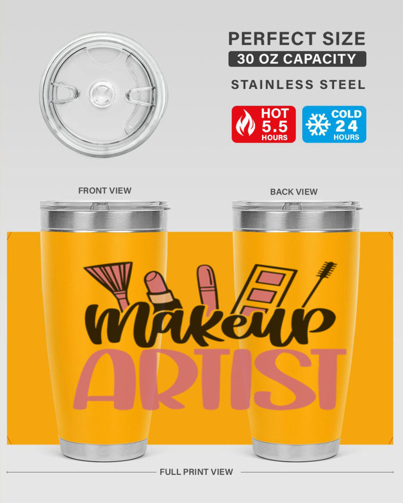 Makeup Artist Style 52#- make up- Tumbler