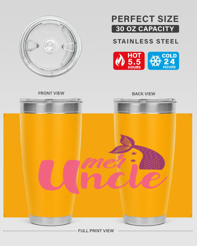 Mer Uncle 347#- mermaid- Tumbler