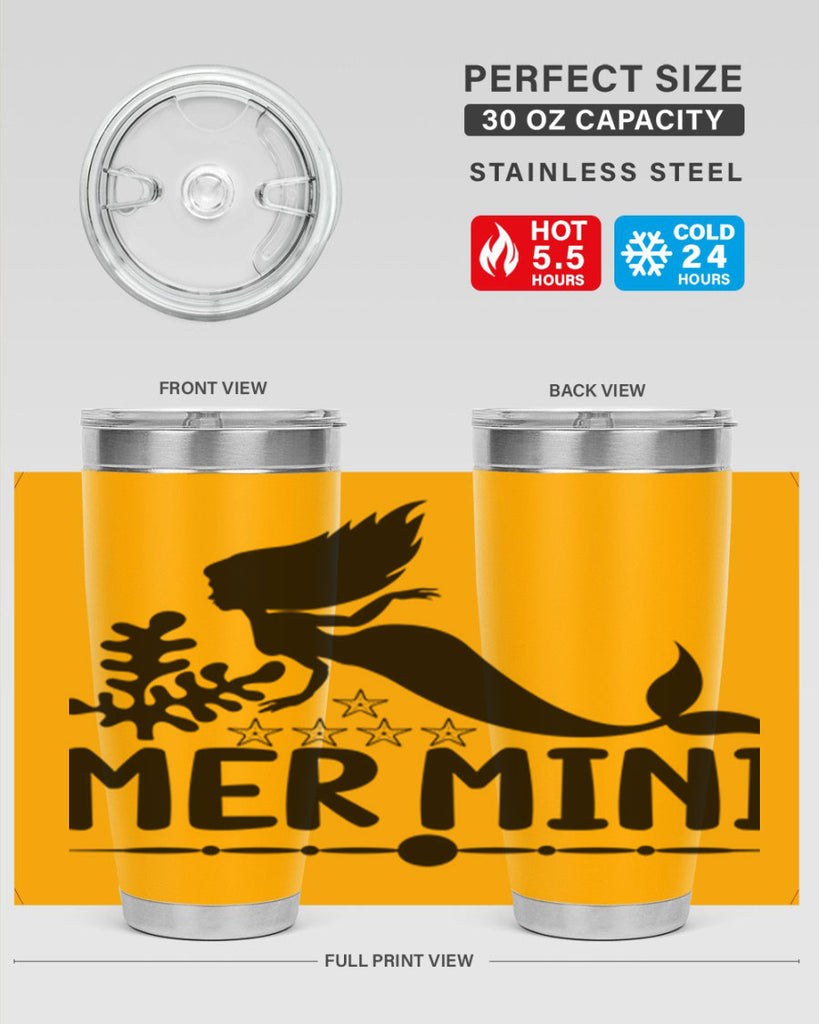 Mer mini 353#- mermaid- Tumbler