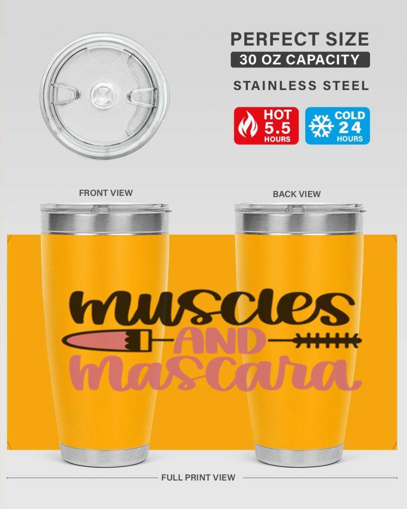 Muscles And Mascara Style 35#- make up- Tumbler