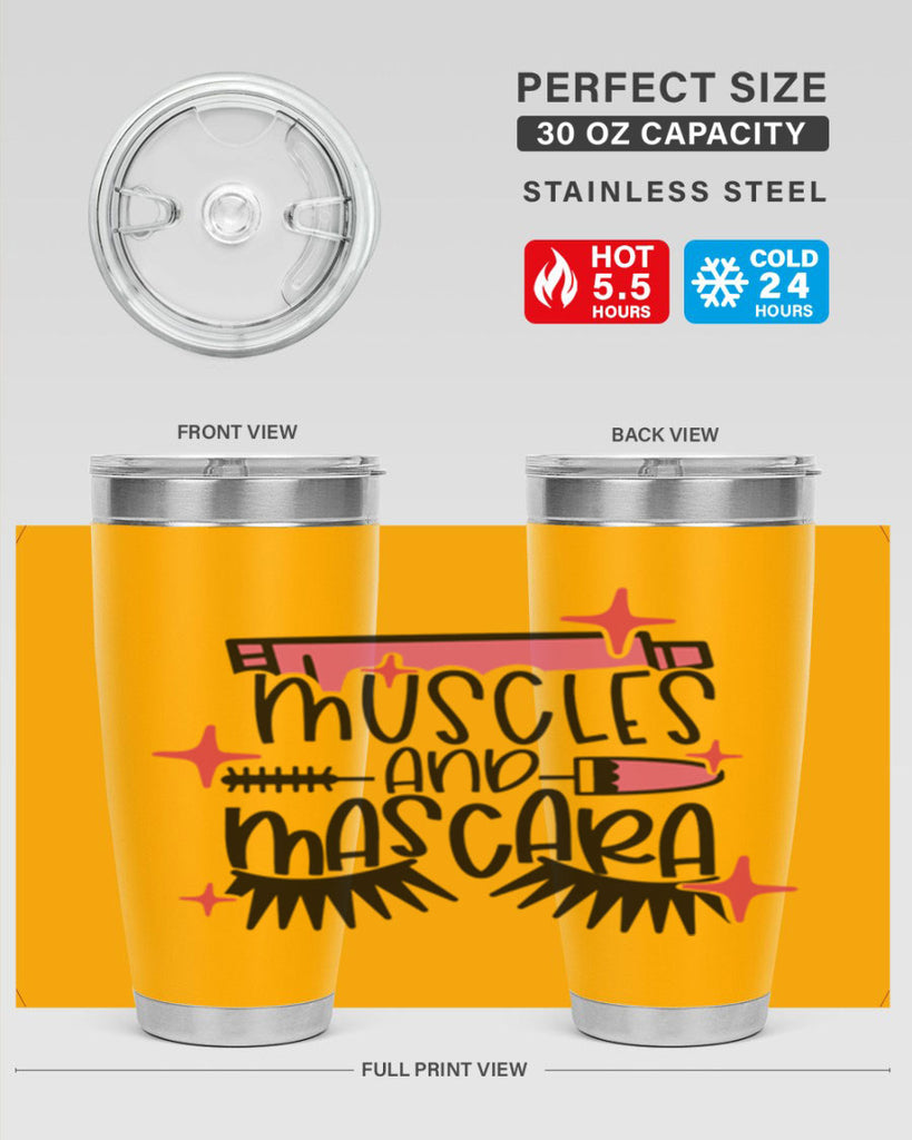 Muscles And Mascara Style 36#- make up- Tumbler