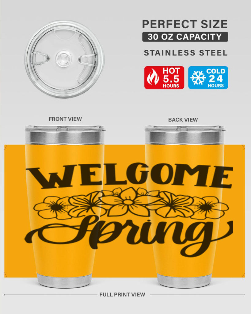 PNG_Welcome Spring396#- spring- Tumbler