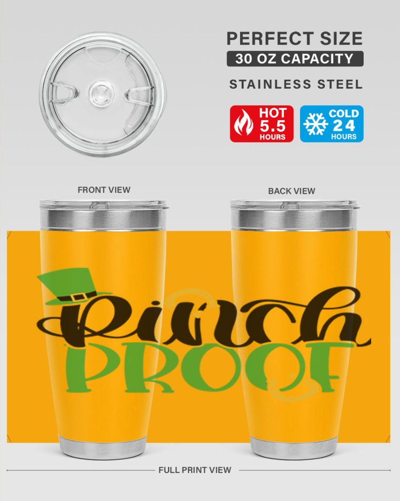 Pinch Proof Style 37#- St Patricks Day- Tumbler
