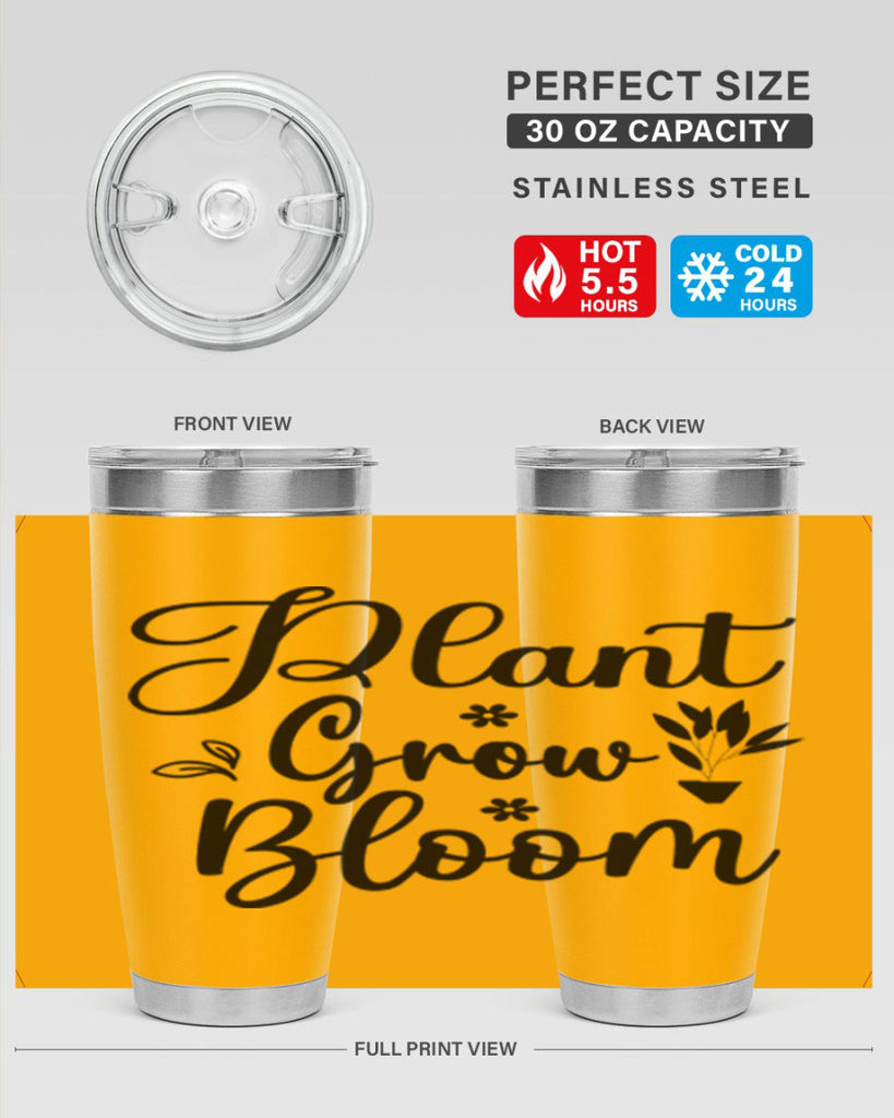 Plant Grow Bloom 391#- spring- Tumbler