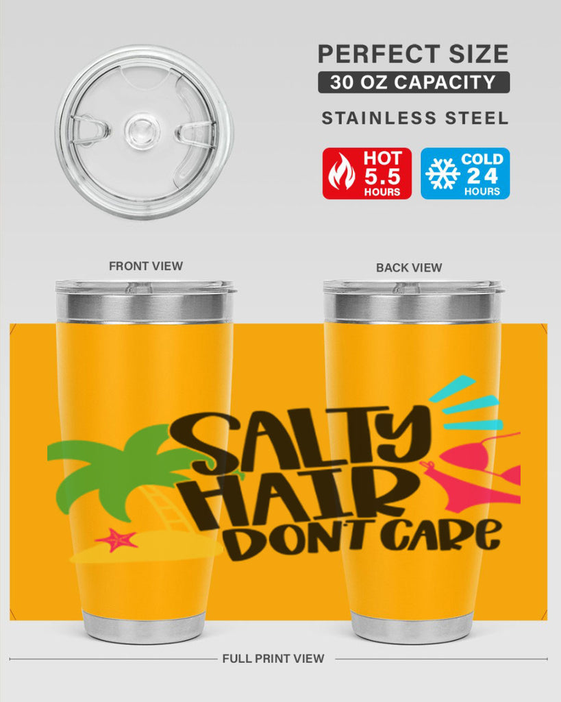 Salty Hair Dont Care Style 29#- summer- Tumbler