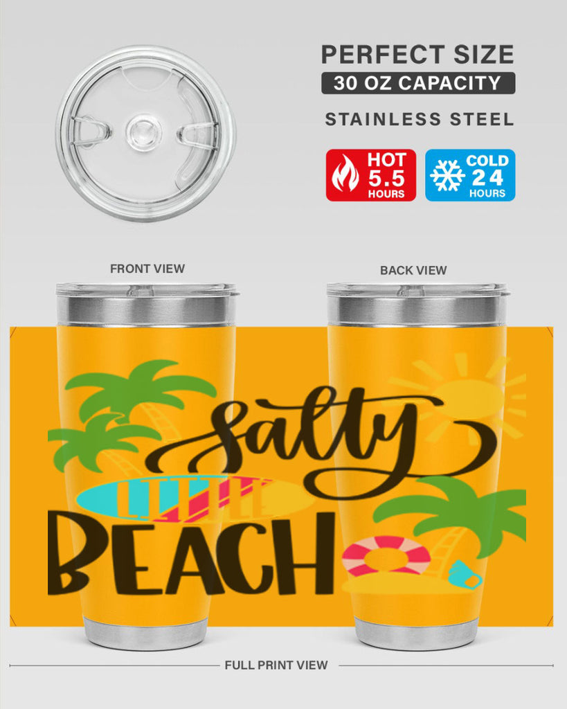 Satly Little Beach Style 26#- summer- Tumbler