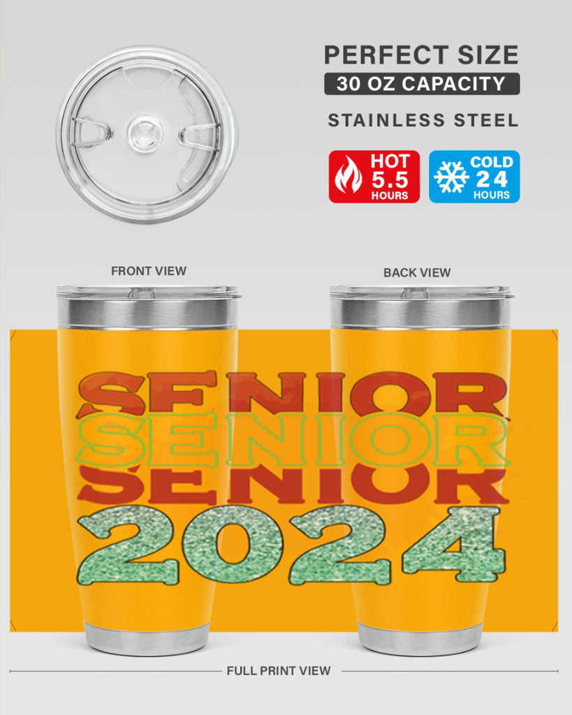 Senior 2024 1 11#- 12th grade- Tumbler