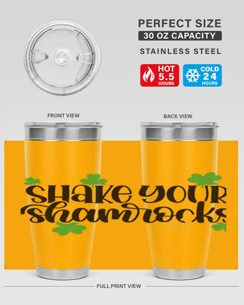 Shake Your Shamrocks Style 32#- St Patricks Day- Tumbler