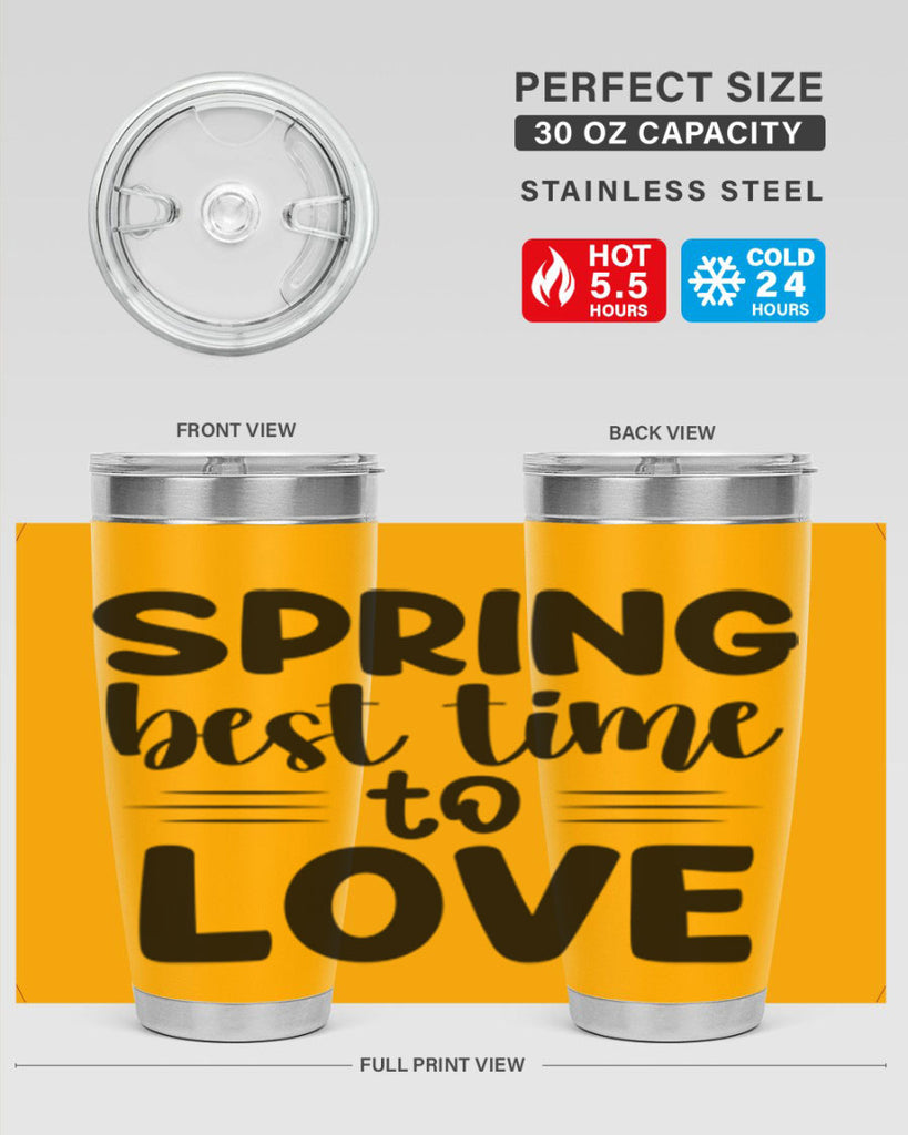 Spring best time to love 481#- spring- Tumbler