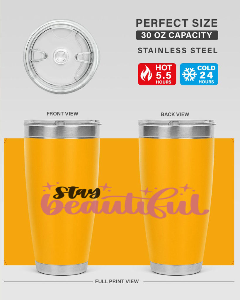 Stay Beautiful Style 18#- make up- Tumbler
