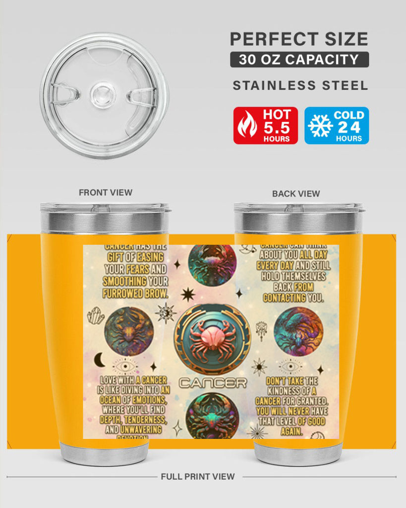 StraightCancer 470#- zodiac- Tumbler