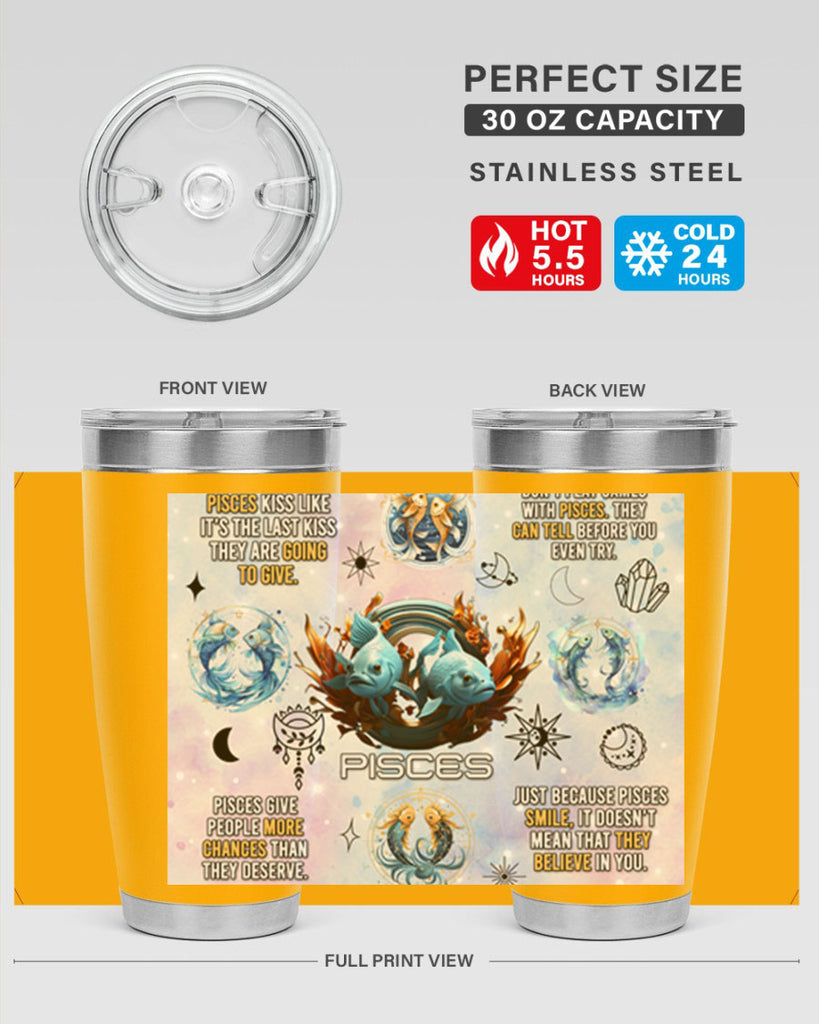 Straightpisces 475#- zodiac- Tumbler