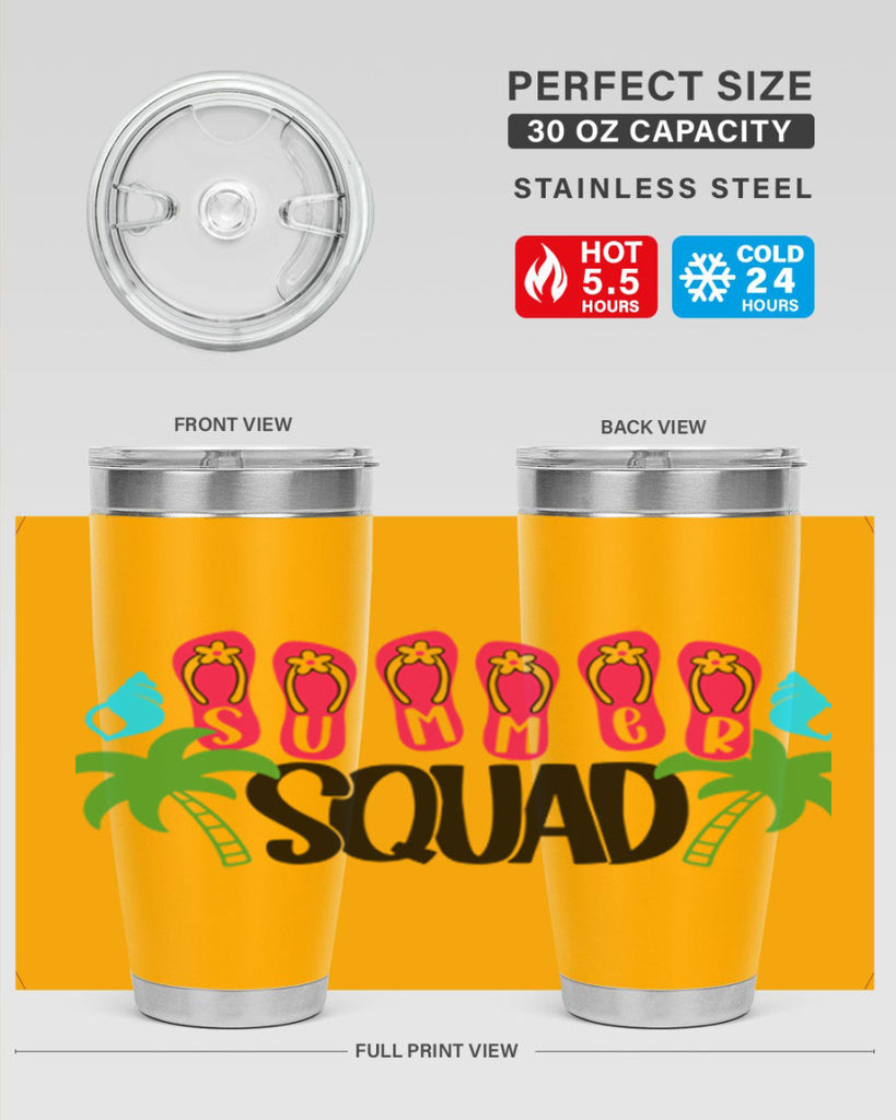 Summer Squad Style 22#- summer- Tumbler