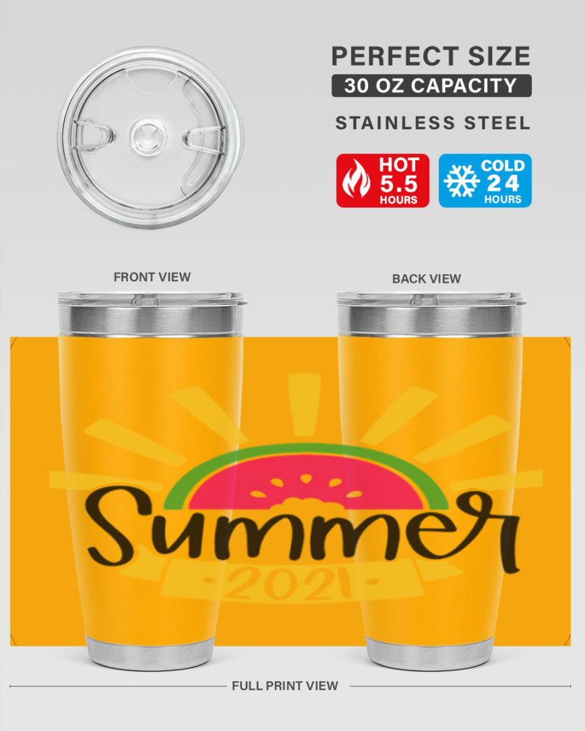 Summer Style 24#- summer- Tumbler